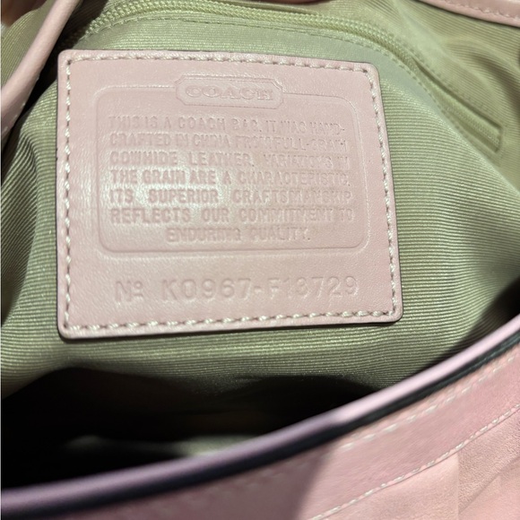 Y2K Pink Coach Shoulder Bag - Picture 7 of 9